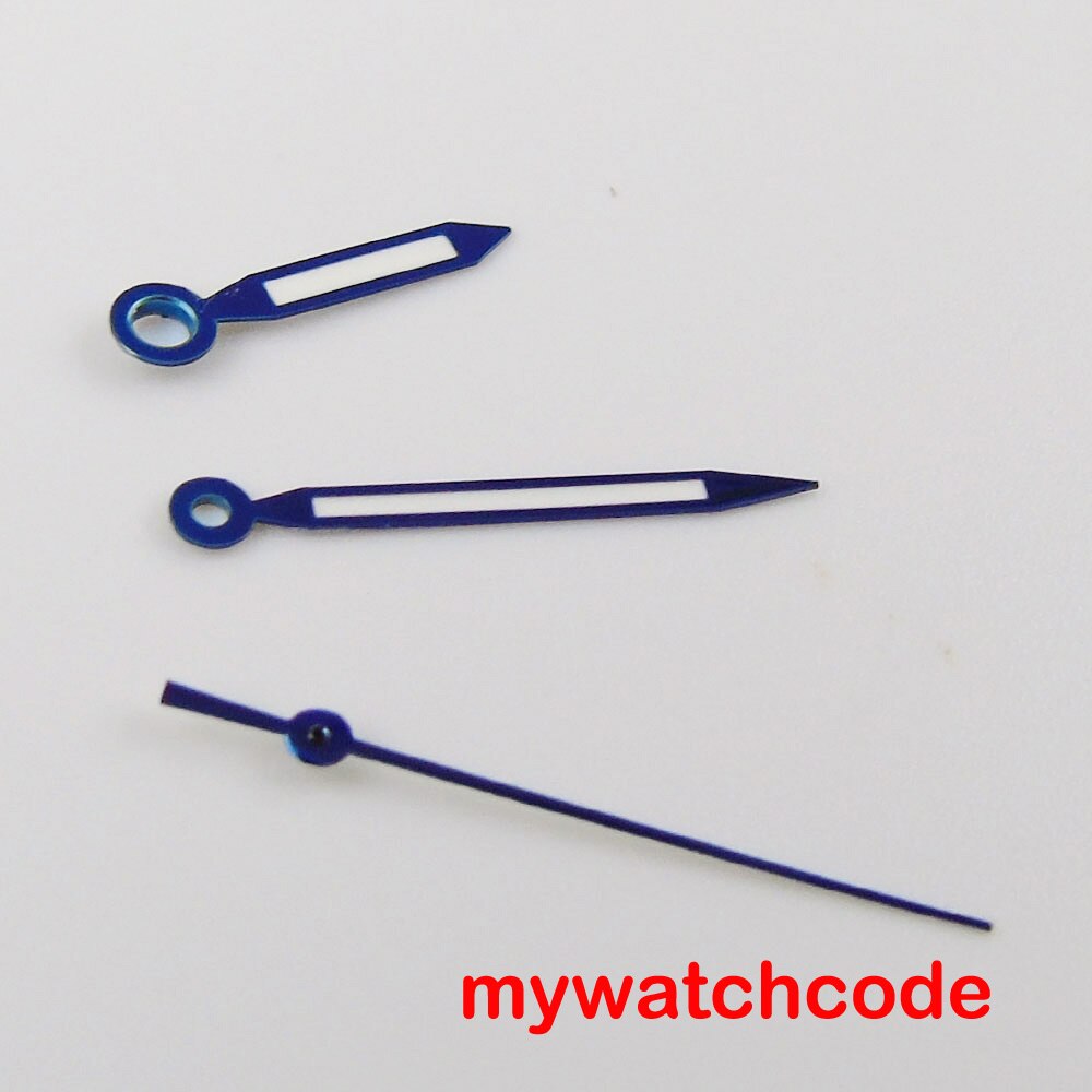 Bliger blauwe wijzers geschikt voor  nh35 nh36 automatische herenhorloges