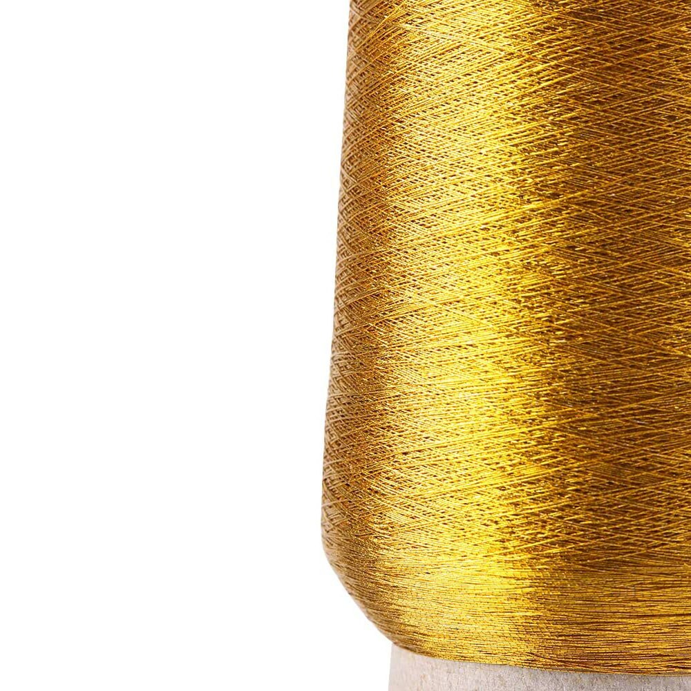 1Pc Gold/Silver 3000M Cross Stitch Metal Thread Polyester Thread for Hand-woven Embroidery DIY Sewing Thread