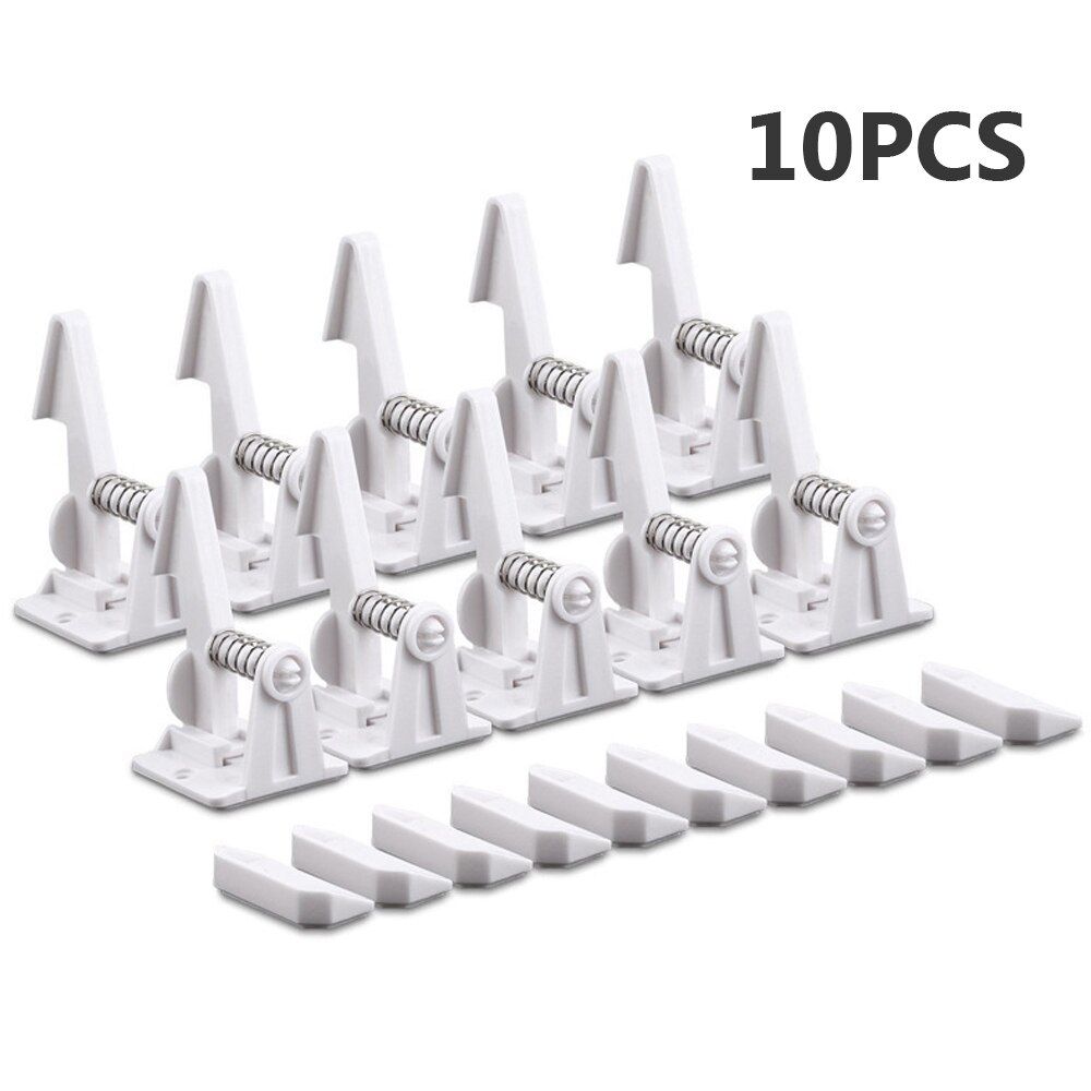 Baby Oven Door Lock for Kitchen Child Safety Locks Children Protection Kids Safety Care Drawer Cabinet Cupboard Lock: White