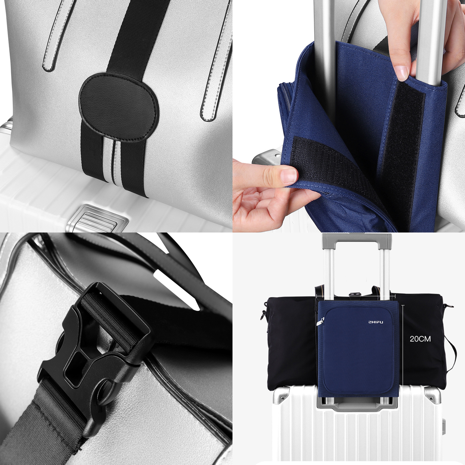 Reizen Bagage Koffer Opslag Riem Elastische Telescopische Reistas Voor Koffer Vaste Bag Travel Accessoires Mini Reistas