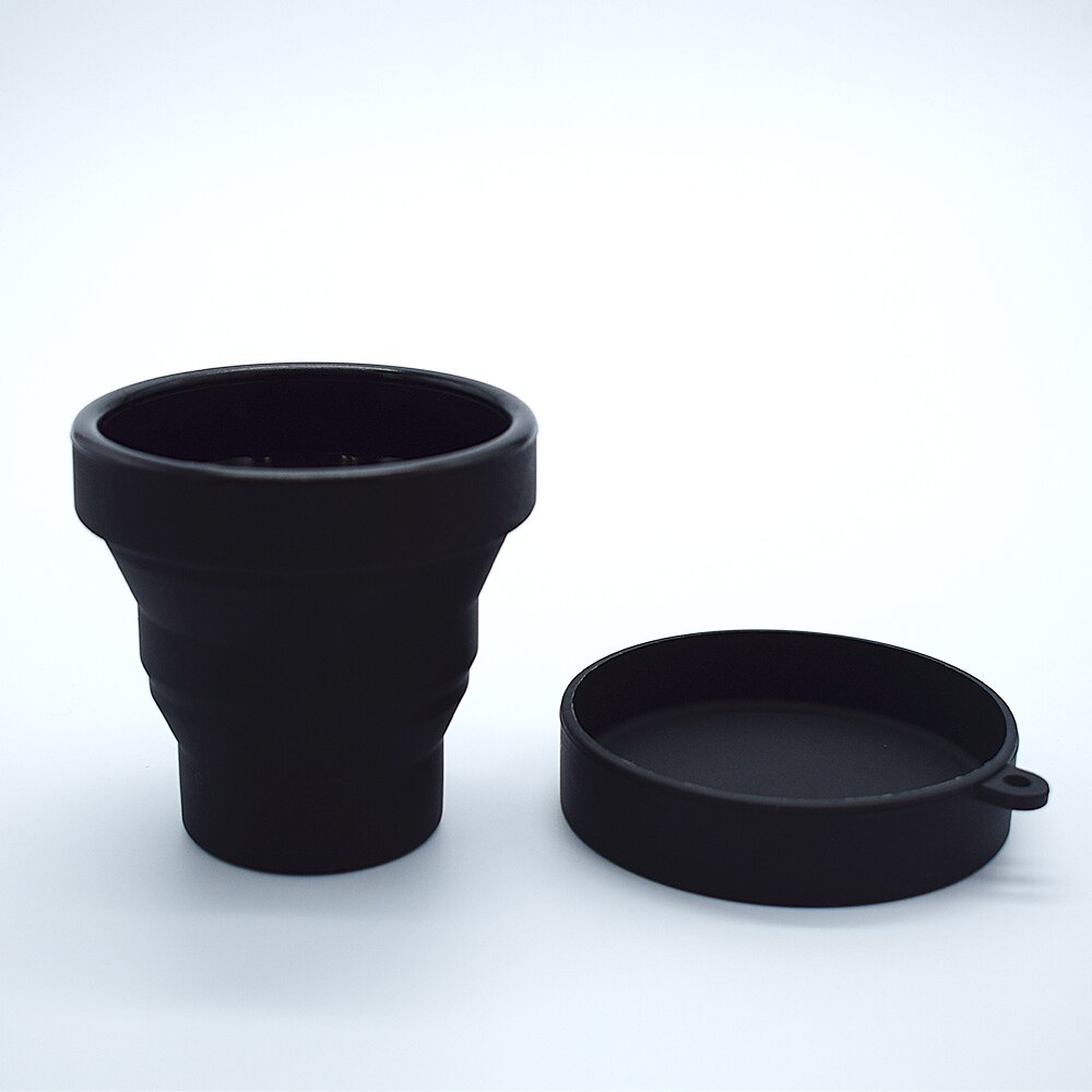 10 pièces pliable stérilisateur coupe coupe menstruelle Silicona Flexible menstruel stérilisant tasse Copa Mestrual Esterilizador pour femme: Black
