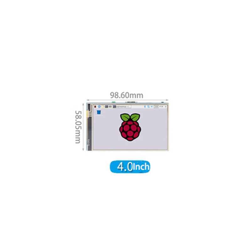 [Serie] 3.5 Inch/4 Inch/5 Inch/7 Inch Raspberry Pi 4th Generatie Resistive/capacitieve Touchscreen: 4.0 Inch