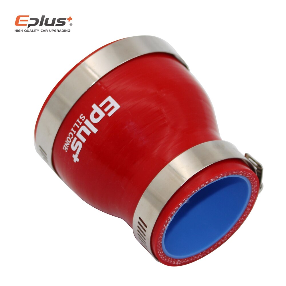 EPLUS Silicone Tubing Hose Intercooler Turbo Intake Pipe Coupler Hose Universal Straight Multiple Sizes Red Length 76mm