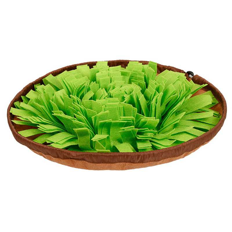 Lovely Pet Felt Cloth Leak Food Anti Choking Bowl Mat Dogs Cats Snuffle Bowl Mat Costing Energy Slowing Feeding Intelligence Mat: G