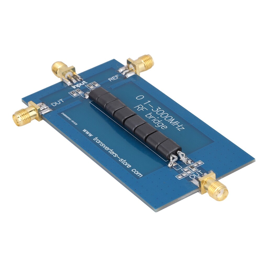 RF SWR SMA Reflection Bridge 0.1-3000 MHZ Standing Wave Bridge Standing Wave Ratio Bridge