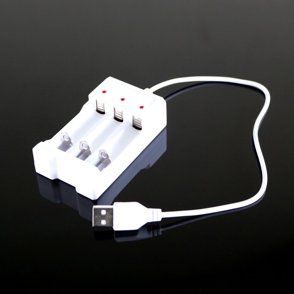 Solar Panel Outdoor Universal Battery Charger DC 5V 1A 1.2V 4 Slot AA/AAA Rechargeable Battery Charger Adapter USB Plug