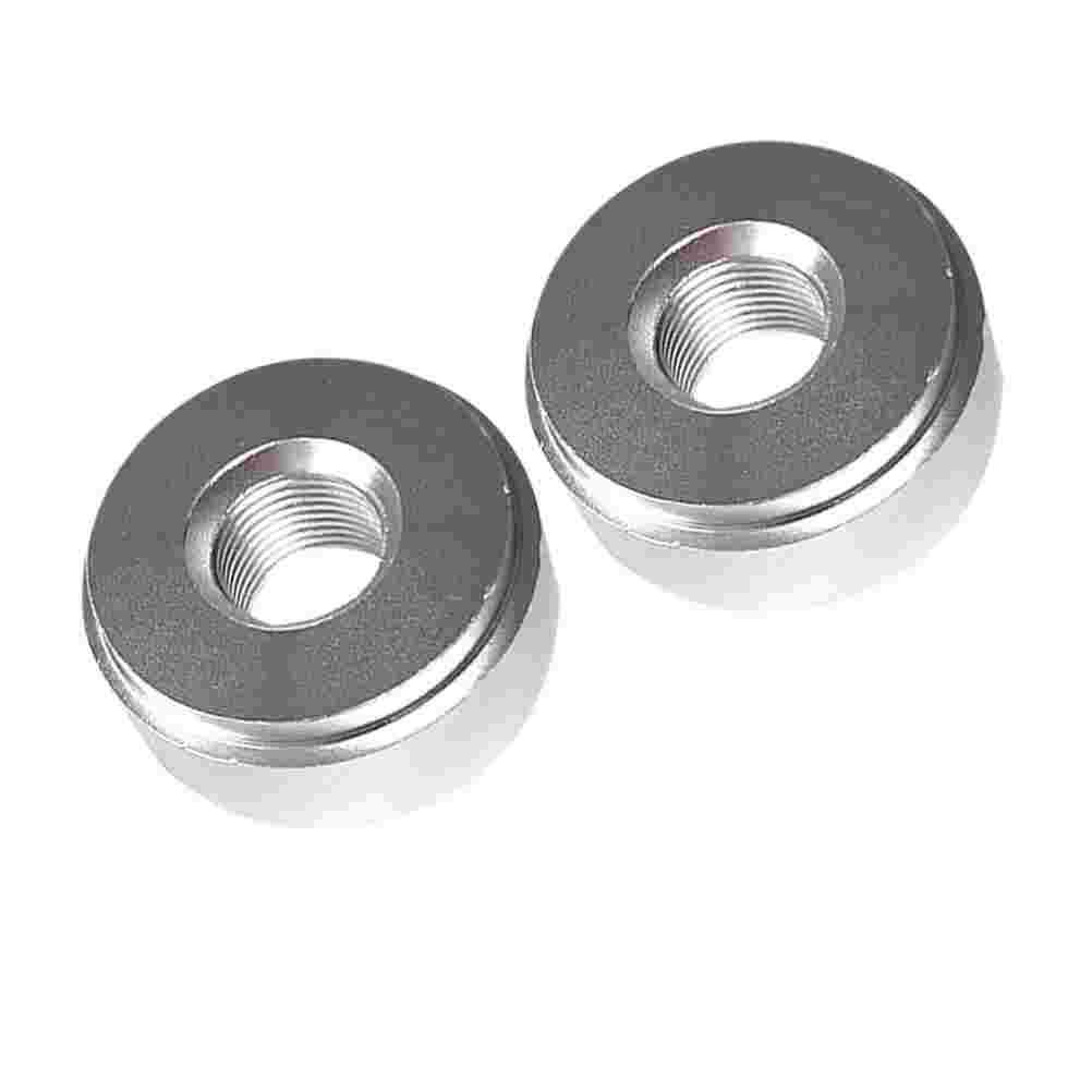 2pcs Practical 1/8 NPT Welding Thread Head Aluminum Alloy Welding Joint for Home