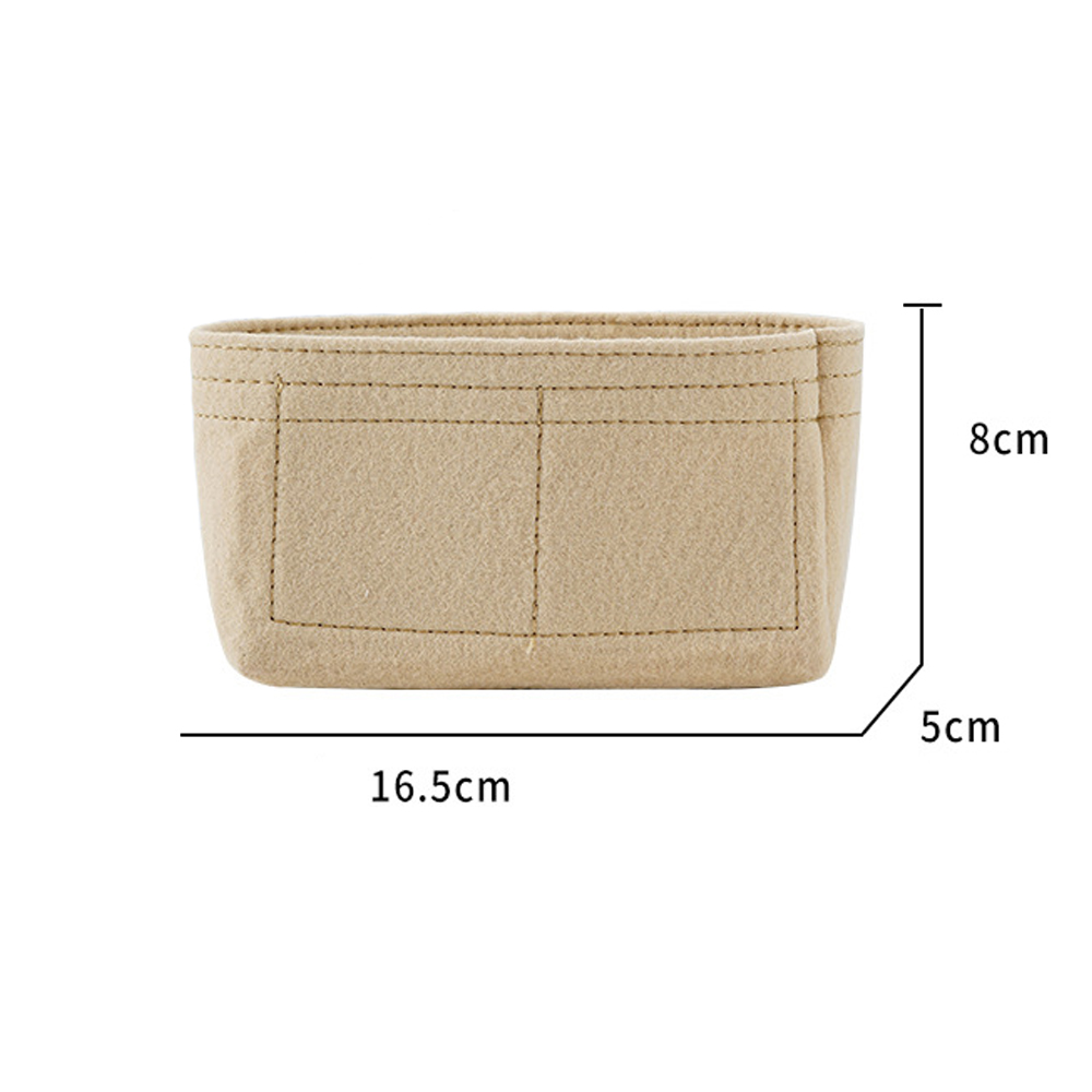 Bag Organizer For Longchamp Mini Bag Storage Bag The Liner Bag Felt Purse Insert Handbag Liner Bag