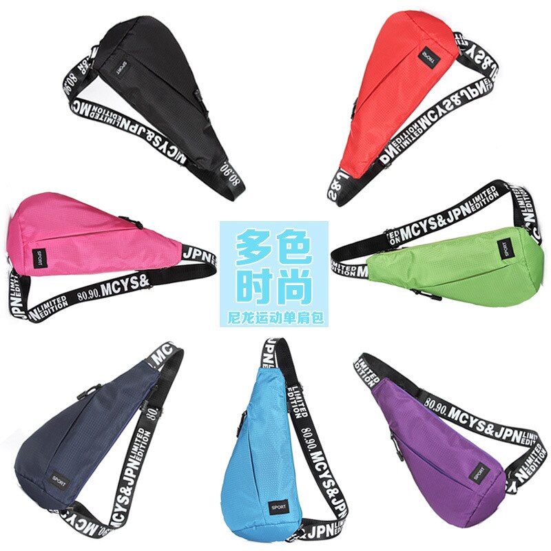 PAQUETE DE bandolera de hombro al aire libre de primavera Paquete de Ciclismo de bolsos individuales para hombres y mujeres 167