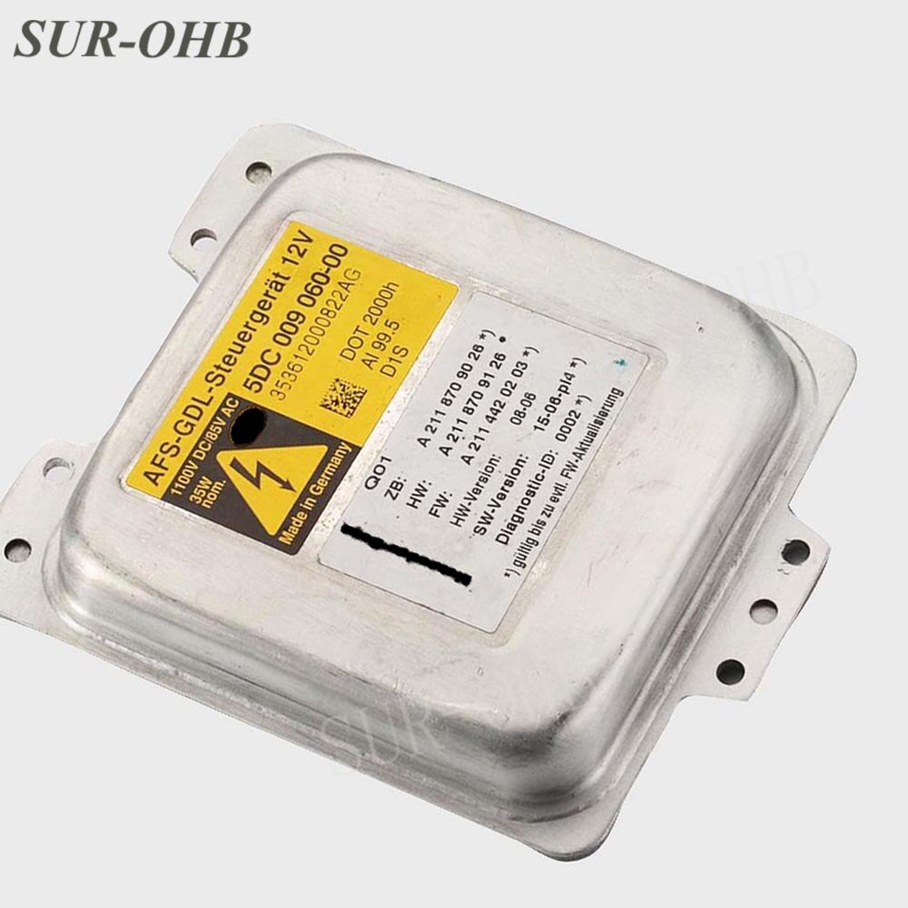 SUR-OHB A2118709026 lighting source OEM 5dc00906000 d1s AFS GDL Steuergerat HID xenon ballast GL-Glass CAR 5DC009 060-00