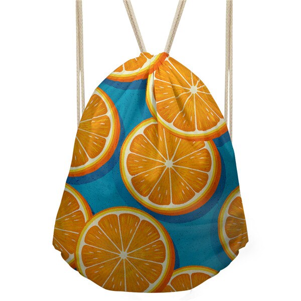 Forudesigns mochila feminina damestas met s 3d voedselpuzzelprint, klein trekkoordtasje, casual trekkoordtasje, zakje met zakken voor meisjes: Cc4294 z 3