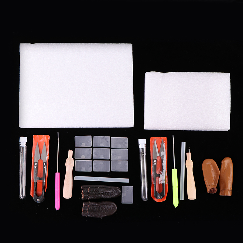 15pz kit di strumenti per infeltrimento ad fa kit di infeltrimento per aghi in feltro di lana