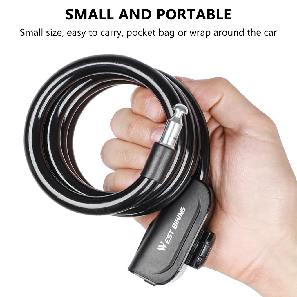 Folding Bicycle Lock Leg 3 Keys Strong Anti-theft Security Key Locks Bike Cycling Bicycle Lock High Str Bicycle Accessories Bike