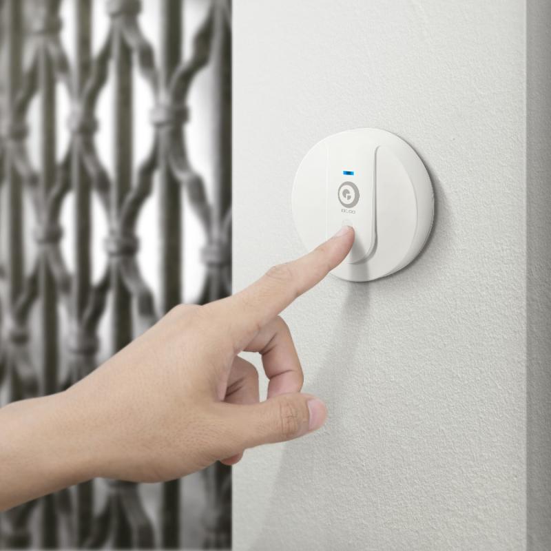 DIGOO DG-SD10 SD10 Transmitter Self-powered Waterproof Doorbell EU Plug Unique Sliding Button 58 Melodies DoorBell