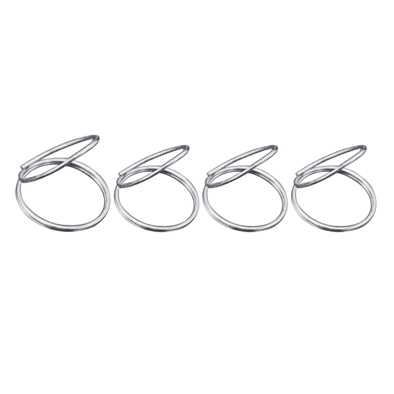 Wire Style Metal Picks Open Banjo Ukulele Guitar Beginner Playing Parts