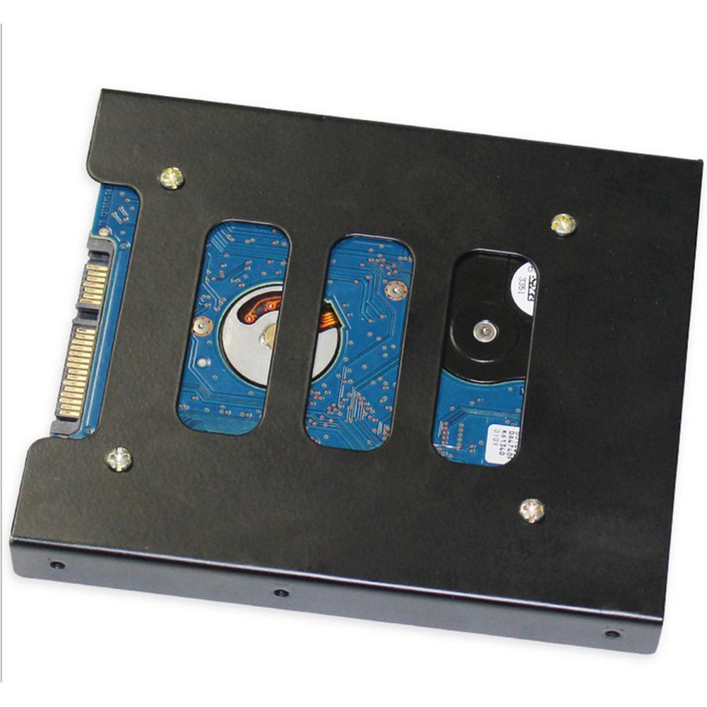 [Originele] Hard Disk Case 2.5 "Tot 3.5" Ssd Hdd Metal Adapter Montage Harde Schijf Houder Voor pc Laptop Bescherm Harde Schijf Beugel