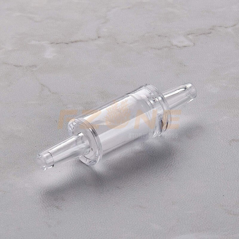 Aquarium CO2 Diffuser With Check Value CO2 Glass Diffuser Round Flat Bottom Combination Kit Atomizer For Plant Tank