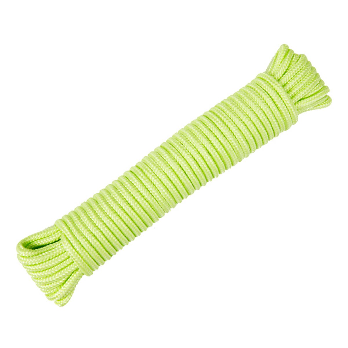 Fluoreszierende seil, 10m, Ideal für campingplätze, praxis, hart, glühen in das dunkel, perfekt für kennzeichnung gefahren, seil, fluoreszierende seil