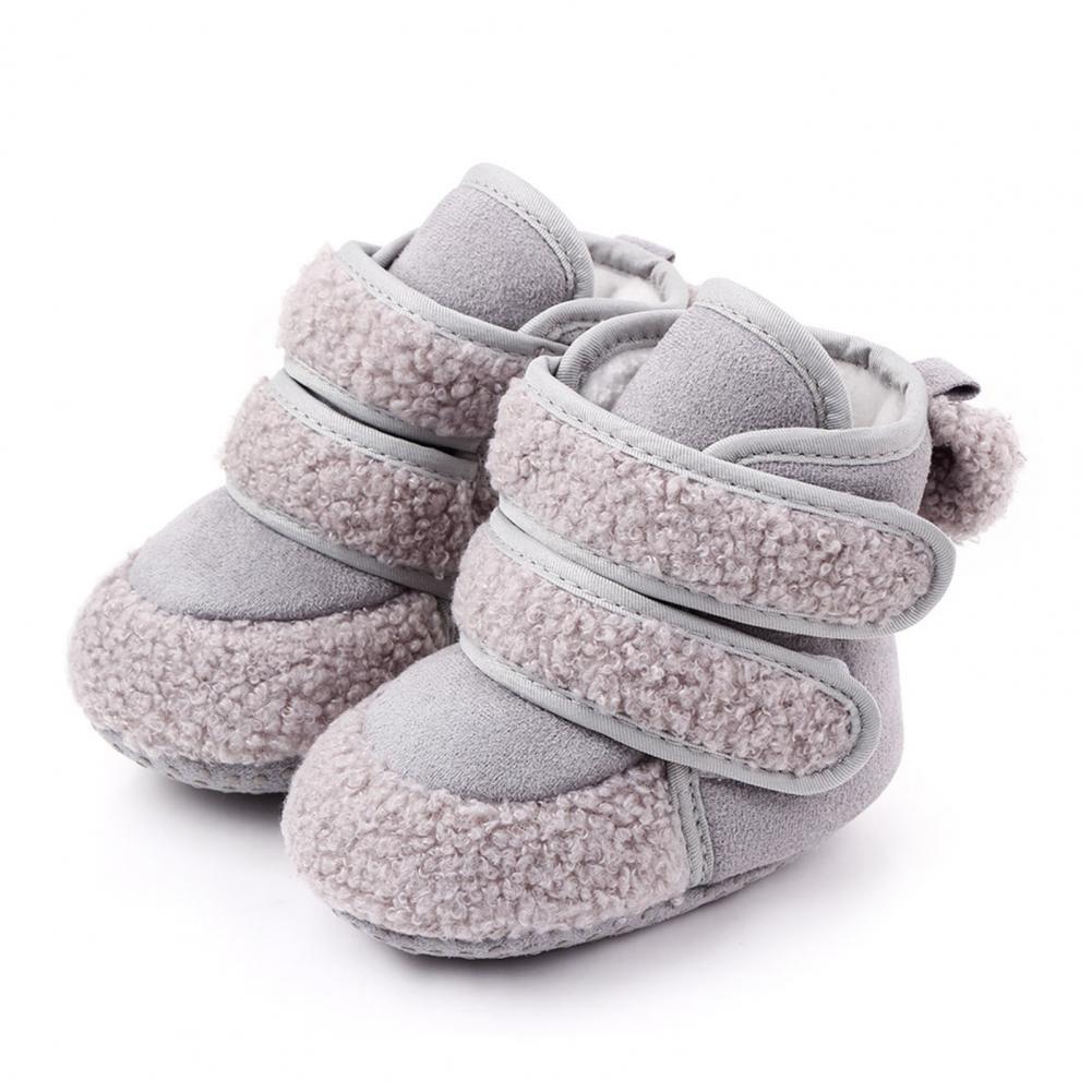 Schuhe Winter Baby Mädchen Junge Bequeme und weiche Magie Band Baumwolle Weiche nicht-Schleudern Stiefeletten Bootie Schuhe Baby schuhe