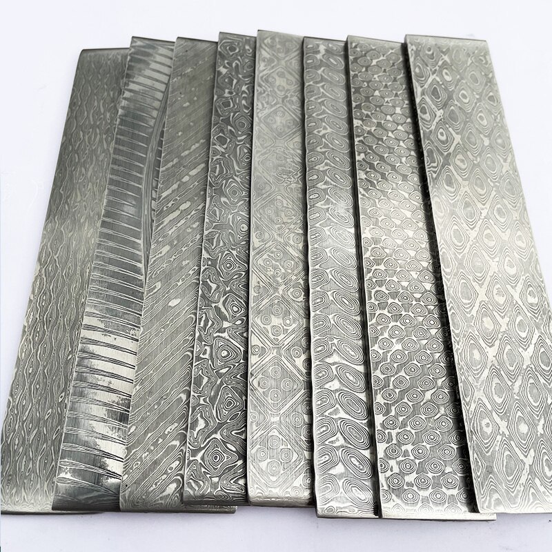 modèle VG10 Sandwich damas acier pour bricolage fabrication de couteaux exquis lame de couteau en acier inoxydable vierge a été traitement de la chaleur