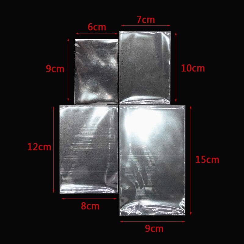 100pcs Clear Opp Plastic Bags for Candy Lollipop Cookie Packaging Cellophane Bag Wedding Party Supplies