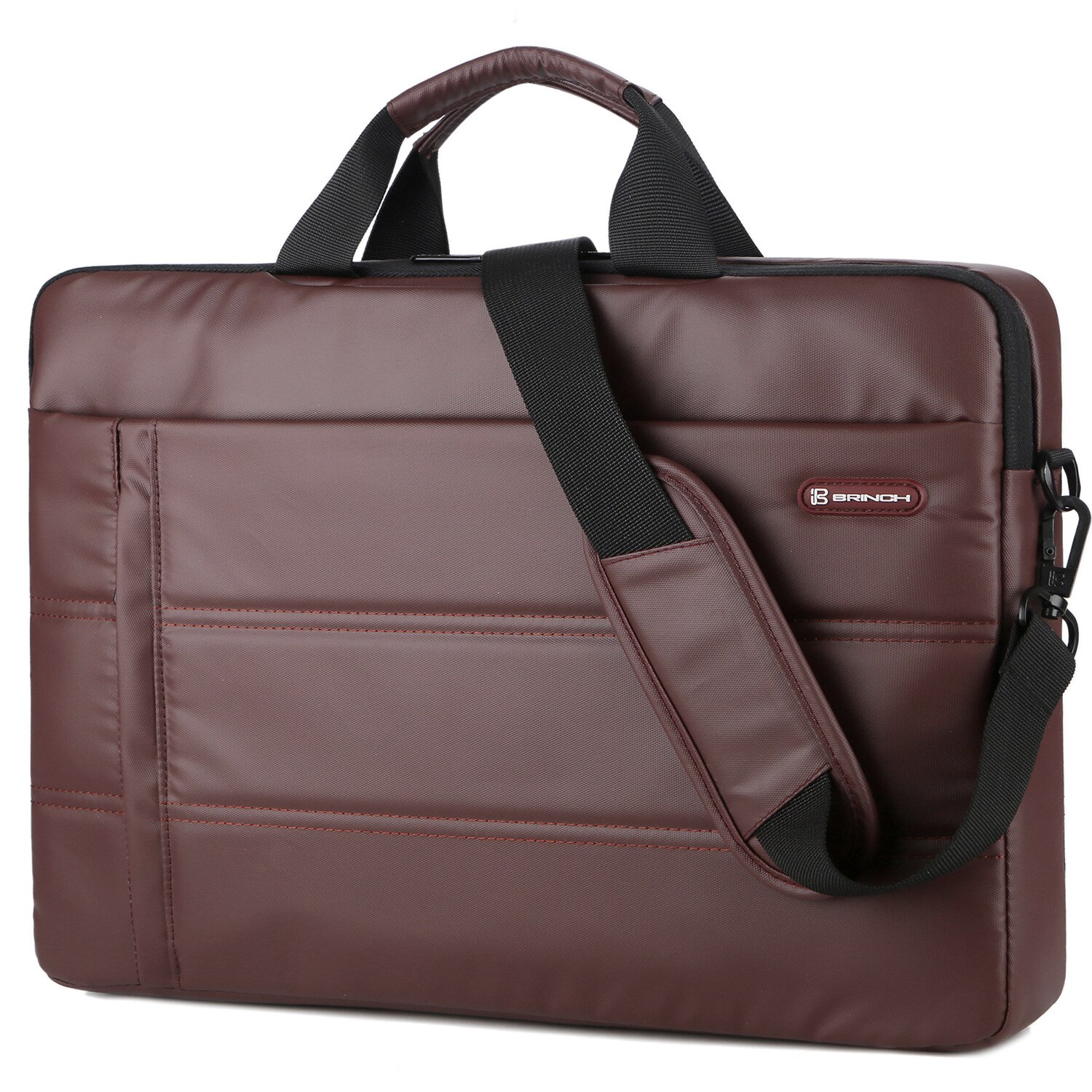 Aktetas heren leren laptoptas zijtas voor heren businesstas bandouliere heren computertas laptoptassen voor heren: 1 13 inch