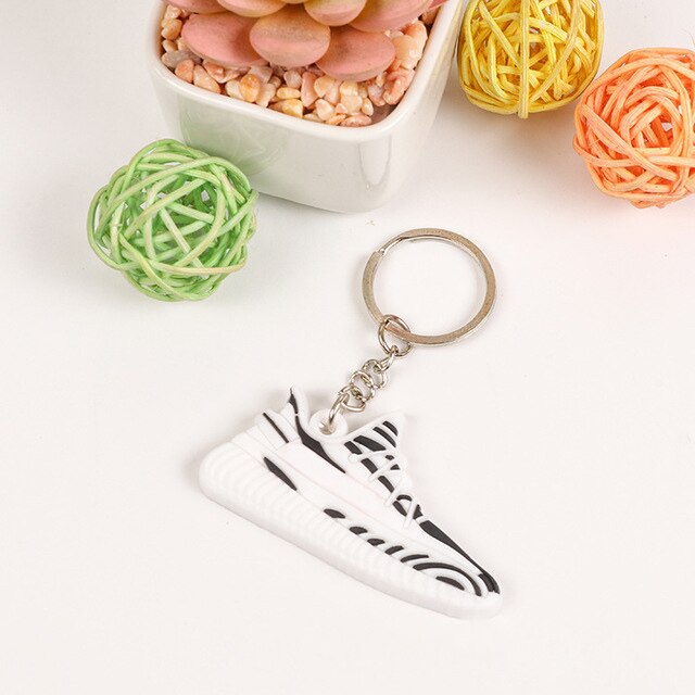 Mini Shoes Key chain Charm Woman Key Ring Sneaker Key Holder Pendant Accessories Key Chain: 9