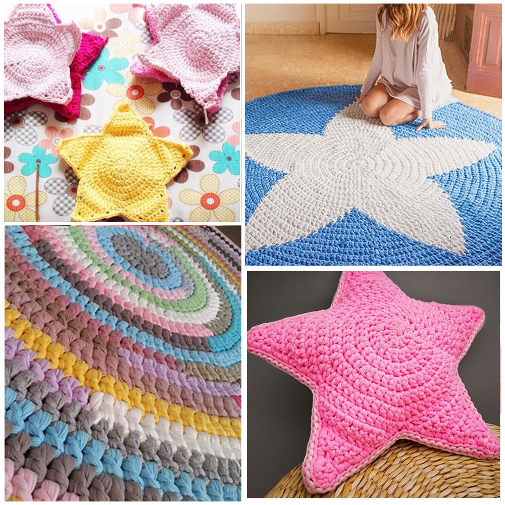 Ovillo de algodón grueso de 100G/bola, hilo grueso de ganchillo, hilo suave de leche para bebé, tejido a mano, colorido para bolsa, cesta de manta de alfombra
