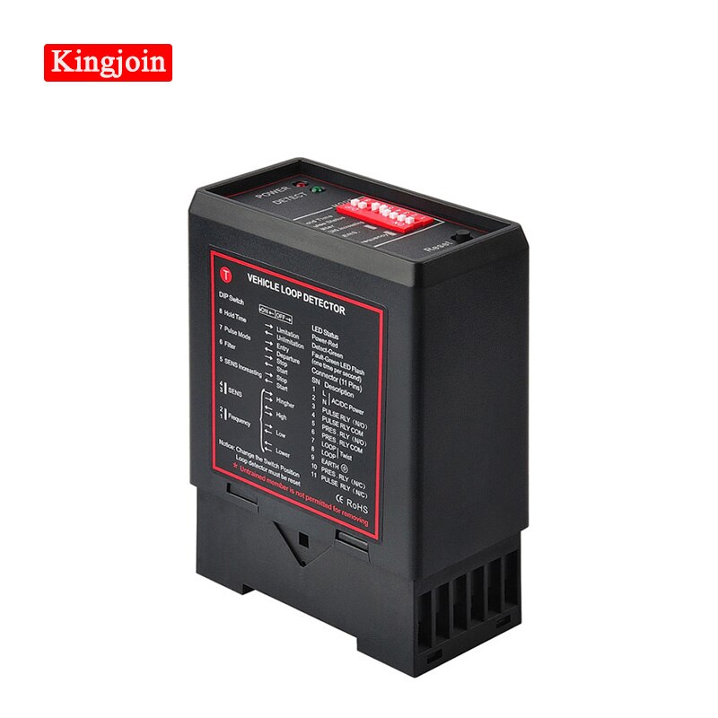 PD132 single-channel induction vehicle loop detector sensor for mayymule motor barrier door parking system vehicle loop detector