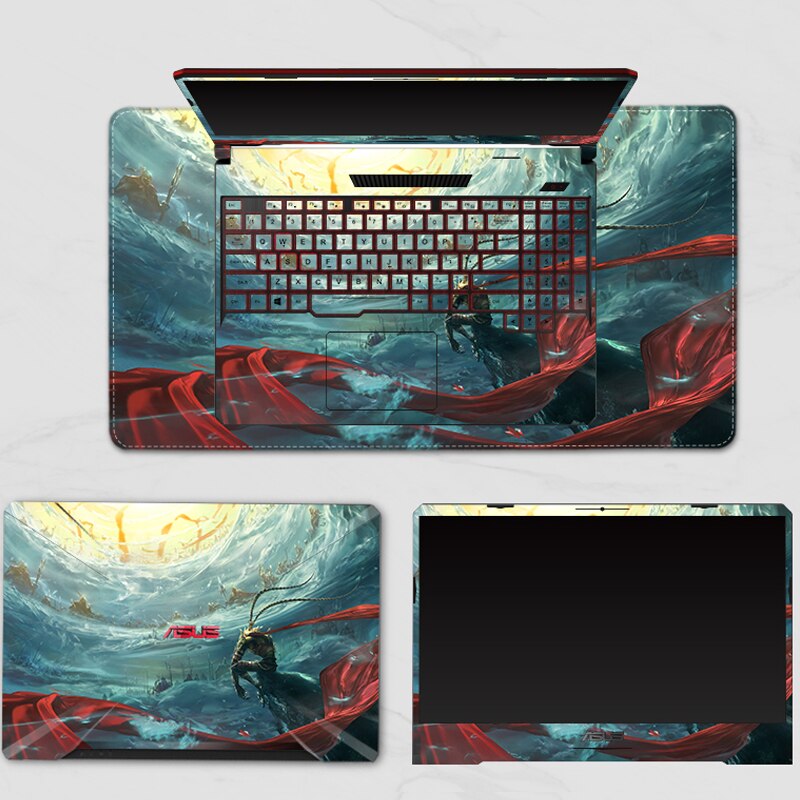 Gør-det-selv billede skærefri notebook-etui film laptop klistermærker tastatur membran klistermærke til lenovo / hp/acer klistermærker på den bærbare computer