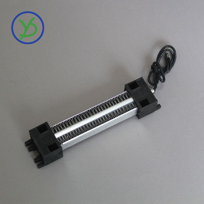 300W AC DC 220V Electric Ceramic Heater PTC ceramic air heater 167*35mm