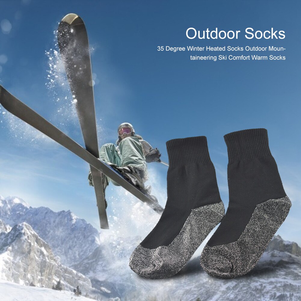 Outdoor 35 Degree Winter Thermal Heated Socks Fibers Thicken Super Soft Unique Ultimate Comfort Socks Keep Foot Warm