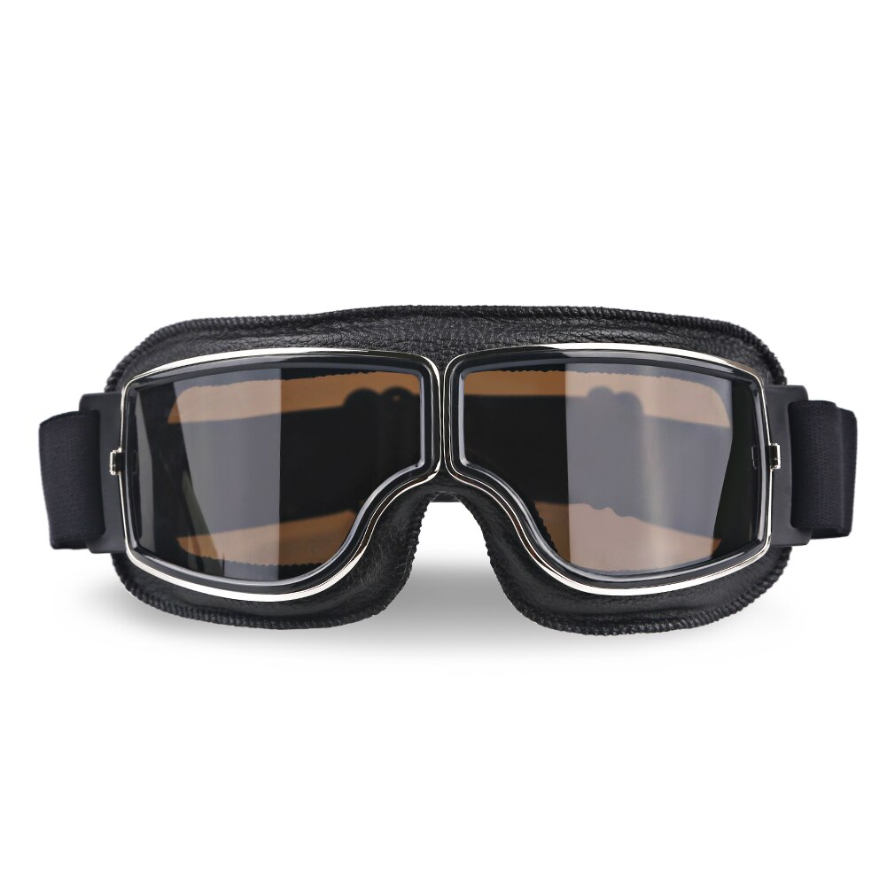 Gafas de sol Retro para motocicleta, lentes de protección UV para moto, Universal, Vintage: Model 5