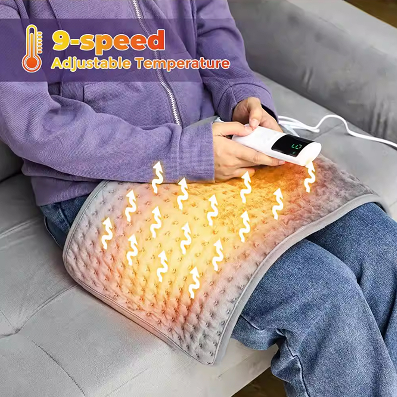 220v 60*30cm Electric Heating Pad For Abdomen Waist Back Thermal Blanket Keep Warm Blanket 9 Gear Temperature