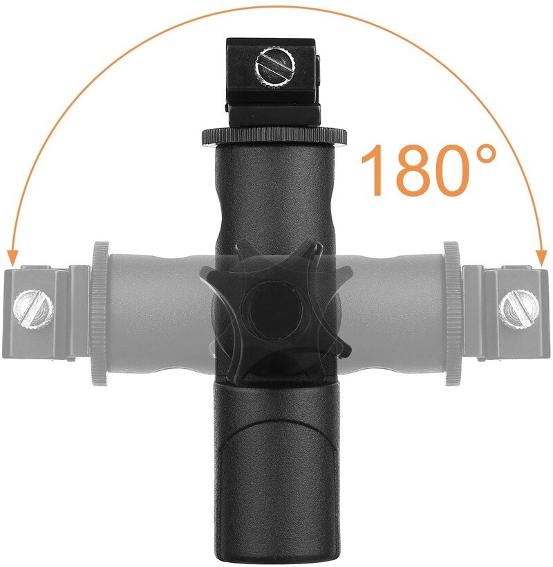 Camera Flash Speedlite Mount Swivel Light Stand Bracket Met Paraplu Reflector Houder Voor Dslr Knippert Studio Licht Led Licht