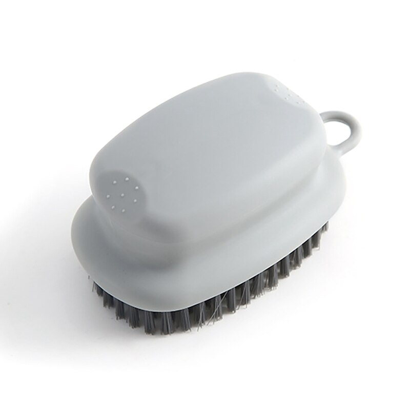 Hangable Soft-bristled Laundry Brush Small Brush For Household Shoe Washing Multifunctional Cleaning Brush Decontamination Brush: Default Title