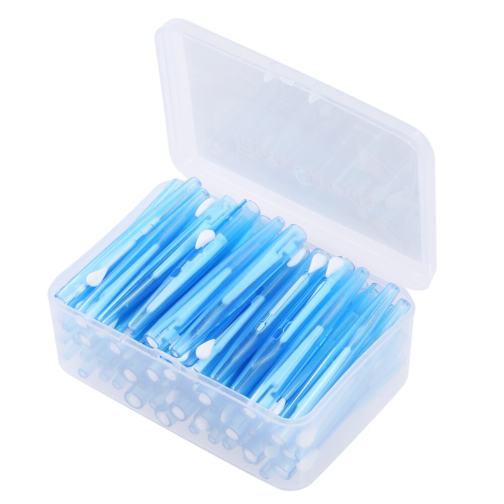 60 unids/caja Dental palillos de hilo dental recarga cepillo interdental removedor de residuos de alimentos palillo de dientes hilo Dental y mondadientes para limpieza Oral profunda