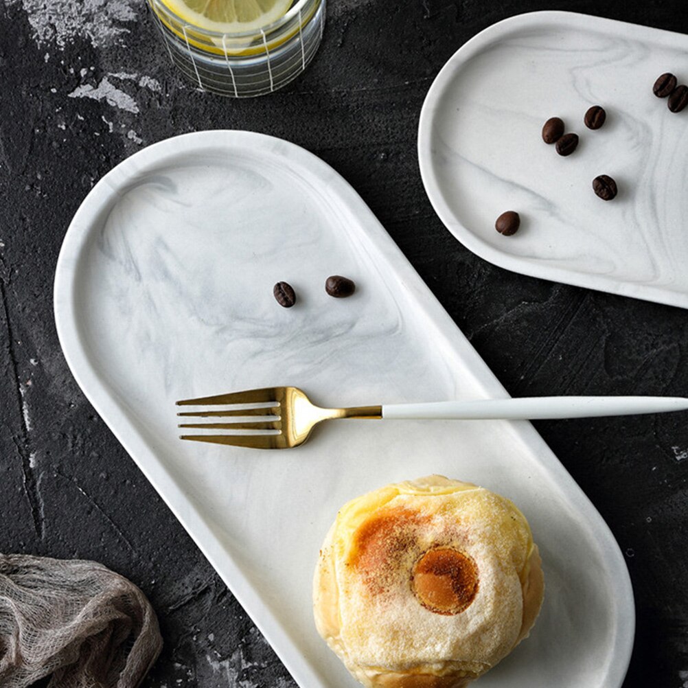 1pc Ceramic Plate Ceramic Food Plate Food Storage Plate Restaurant Tableware