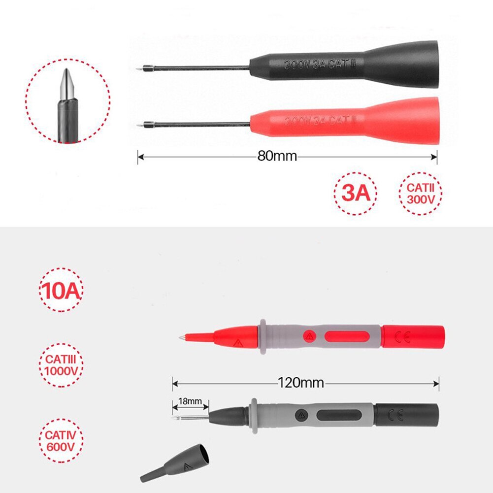 Elektronische Multimeter Leads Voor Fluke Test Probe Multimeter Meetsnoeren Multifunctionele Gecombineerde Test Bar Wire Probe Pen