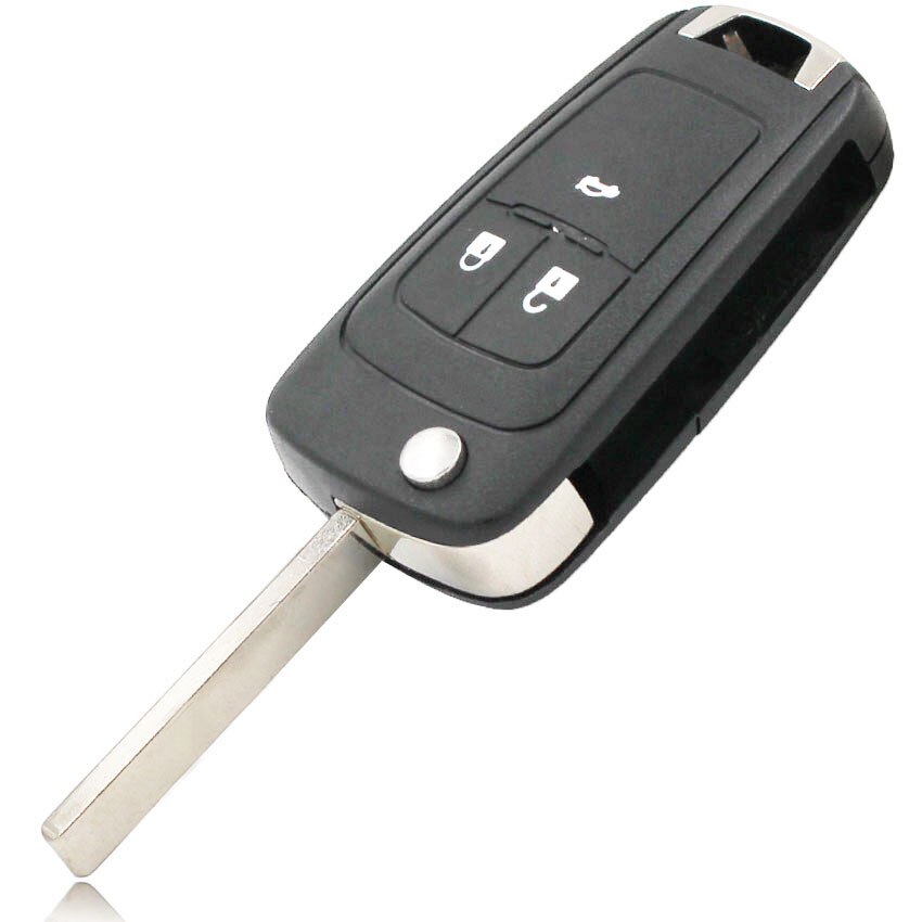 2/3/4/5- painikkeinen muunneltu taittuva avaimenperä chevrolet lova aveo cruzelle, jossa  hu100 leikkaamatonta terää: 3b