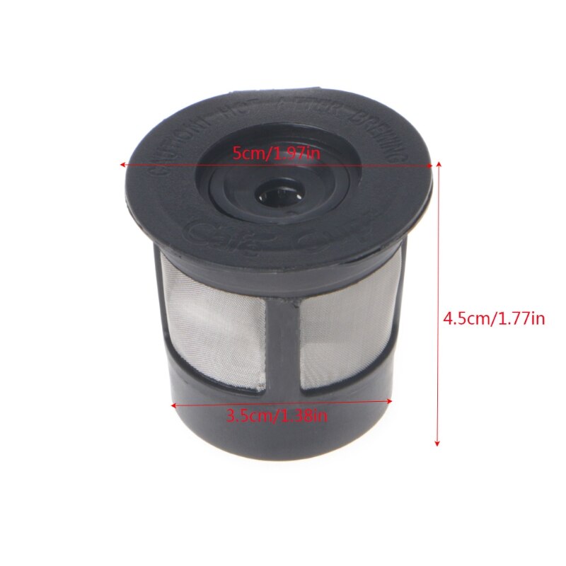 Filtro de café filtro único reutilizable cocina vaso duradero herramienta Gadget de malla