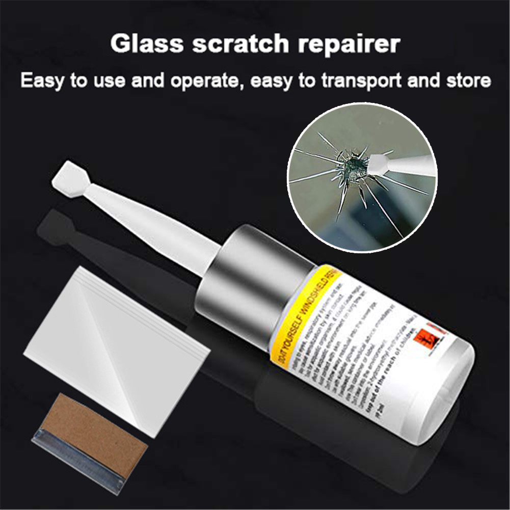 Auto Glas Nano Reparatie Vloeibaar Voertuig Raam Ruit Reparatie Tool Set Auto Ruit Scratch Crack Diy Reparatie Tool Set
