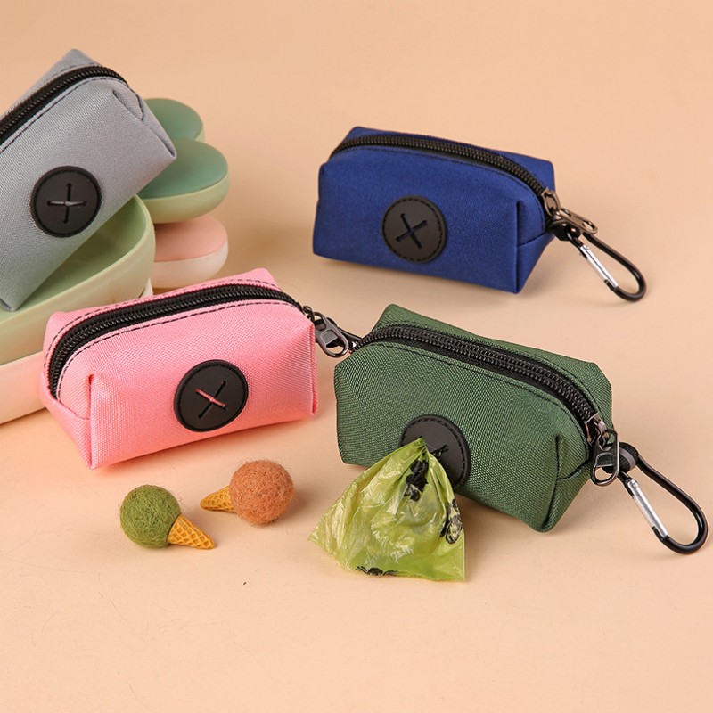 Dog Poop Bag Dispenser Portable Dogs Poop Bag Holder Garbage Bags Dispenser for Dog Walking Hangingable Toilet Bags Pet Products