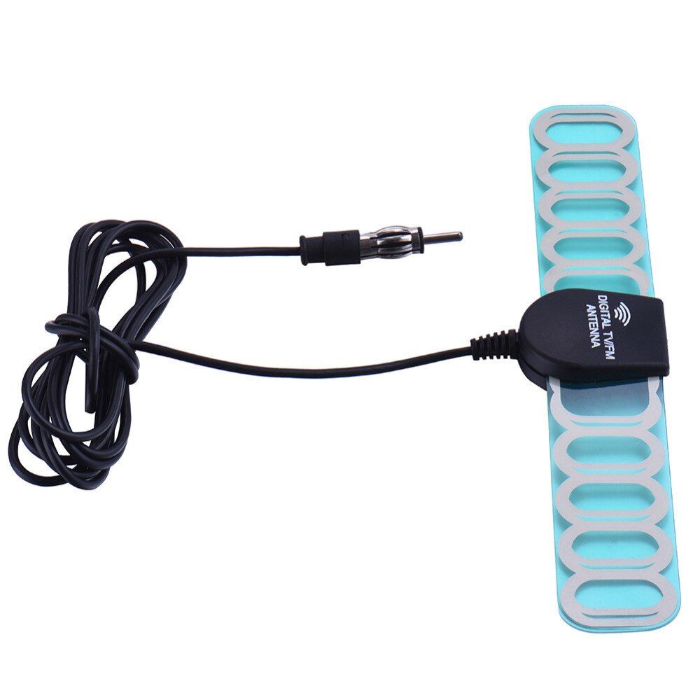 12V Auto Antenna TV/FM Stereo Radio Antenna Amplification 20db Signal Amplified Antenna Aerial For Universal Car 48-860 MHZ