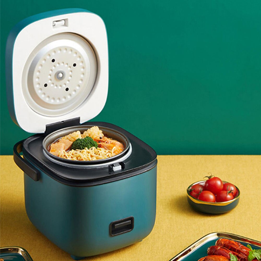 1.2L Mini Rice Cooker Multi-function Single Electric Non-Stick Rice Cooker 200W Household Small Cooking Machine Make Porridge