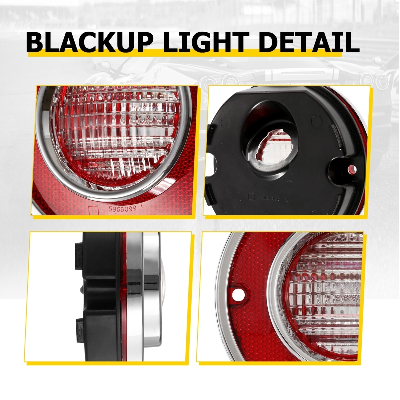 4 Teile/satz Auto LED Rücklicht Rücklicht Bremse Hinten Licht für Korvette C3 1975-1979 (ohne Glühbirnen)