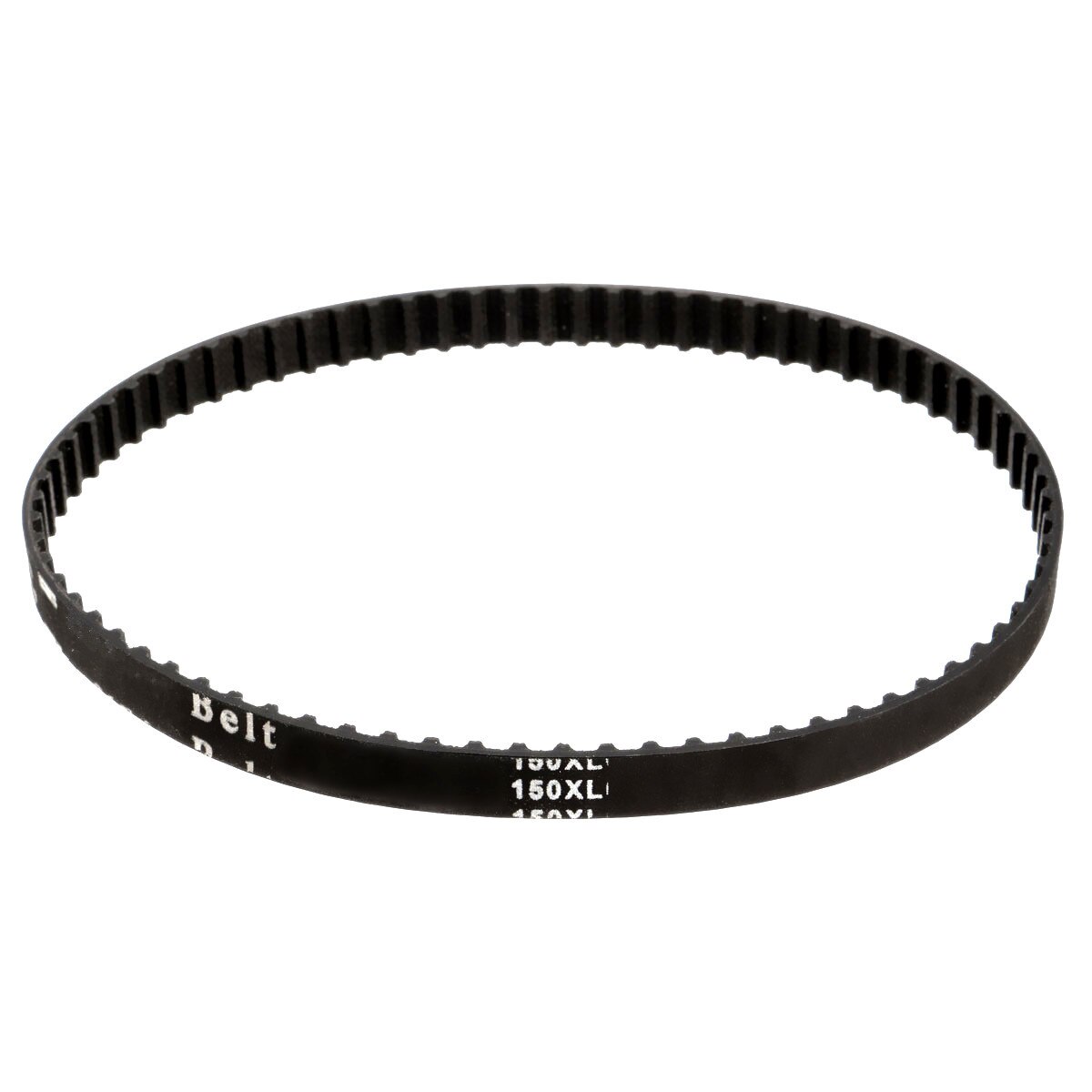 1PC 150XL037 Zwart Distributieriem 10mm 75 Cogged Rubber Geared Positieve Drive Riem Glad Transmissie Riemen