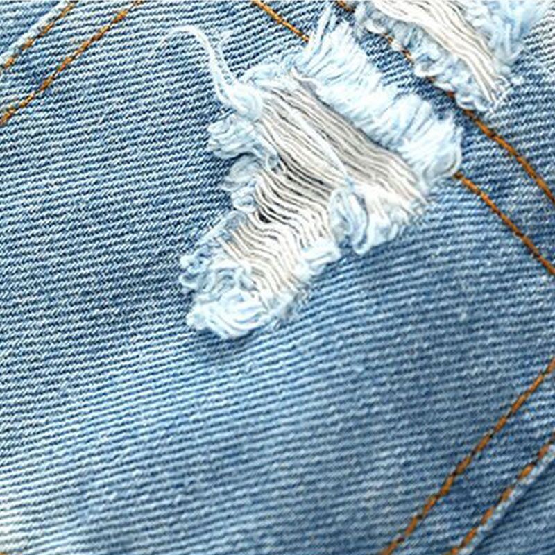 Pantalones cortos de tela vaquera para bebés, Jeans con agujeros a la , ropa para niños, pantalones cortos de vaquero informales para niños de 2, 3, 4, 5 y 6 años