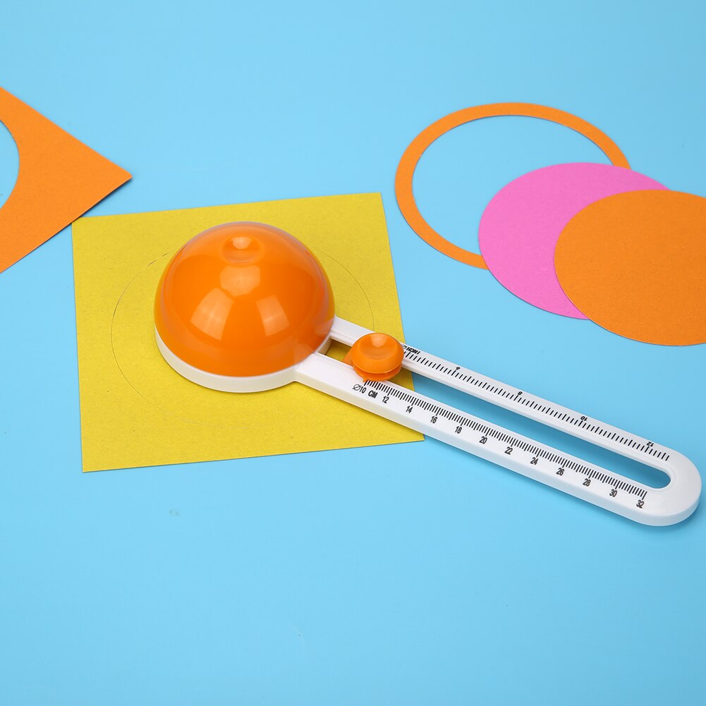 Circle Cutter Round Cutting Knife Patchwork Compass Circle Scrapbooking Paper Card Cutter Paper-Cutting DIY Tool Accessories