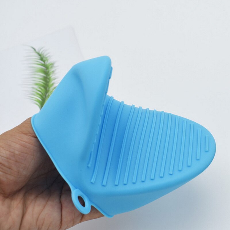 Cuisine cuisson Gel de silice isolation thermique pince Anti échaudage gants antidérapants ménage bol four four à micro-ondes outils pratiques